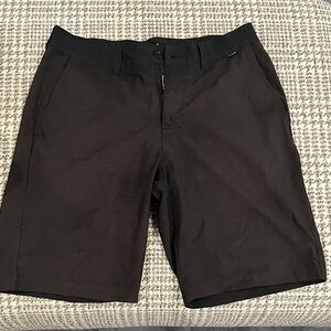 Travis Mathew Dark Brown Flat Front Shorts
